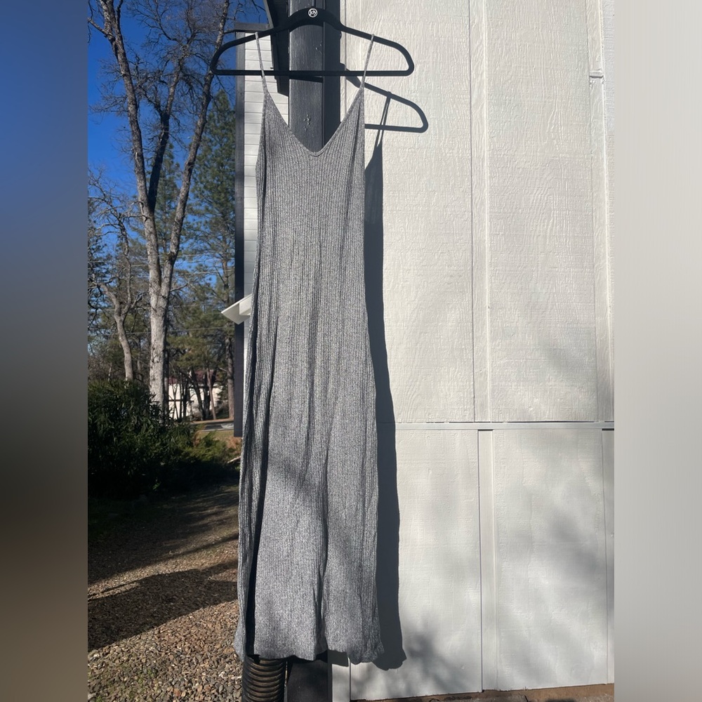 Brandy Melville Heather Grey Midi/Maxi Dress